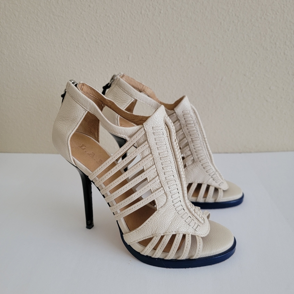 LAMB Kamy Caged High Heels